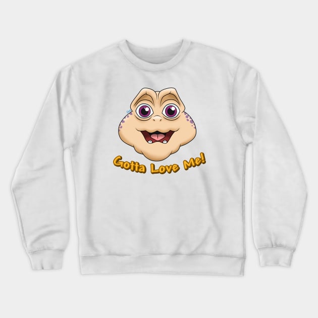 Baby Gotta Love Me! Crewneck Sweatshirt by corzamoon